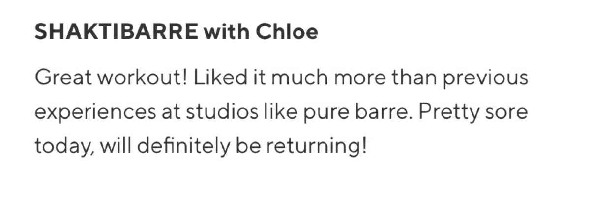 Review of Chloe's class 3