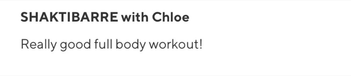 Review of Chloe's class 4