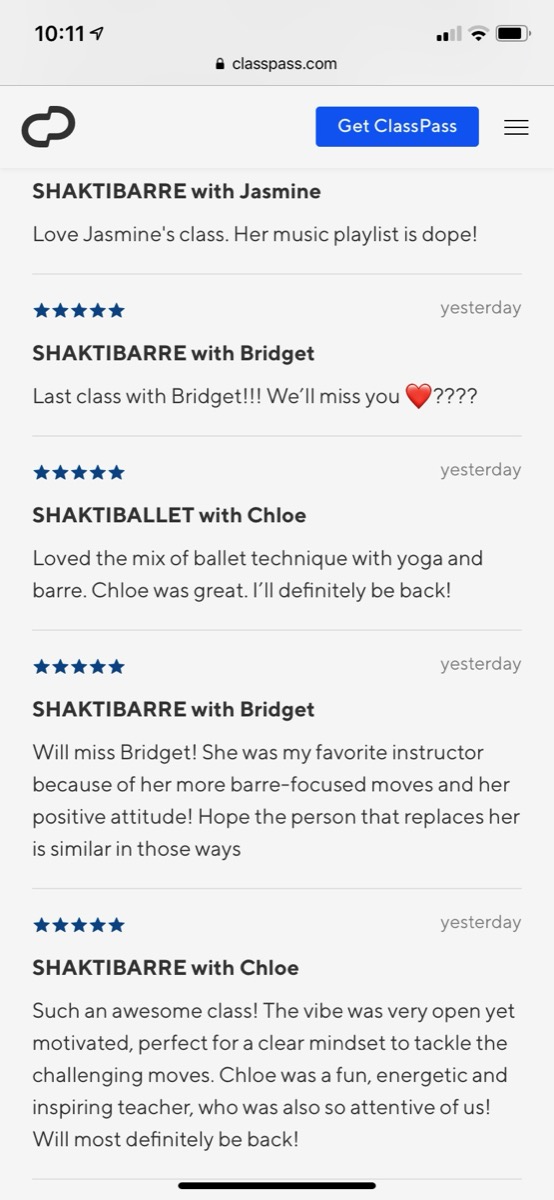 Review of Chloe's class 8